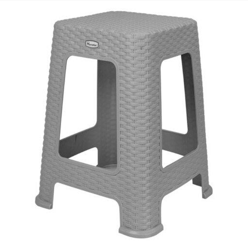 چهارپایه و صندلی مدل حصیری  50 سانتی مارک هوم کت (HomeKet) (رنگ کرپ، سفید، قهوه ای)