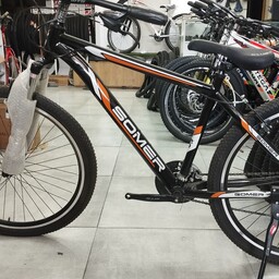دوچرخه کوهستان آلمینیوم سایز 26 دنده ایی کمک فنر دار SOMER