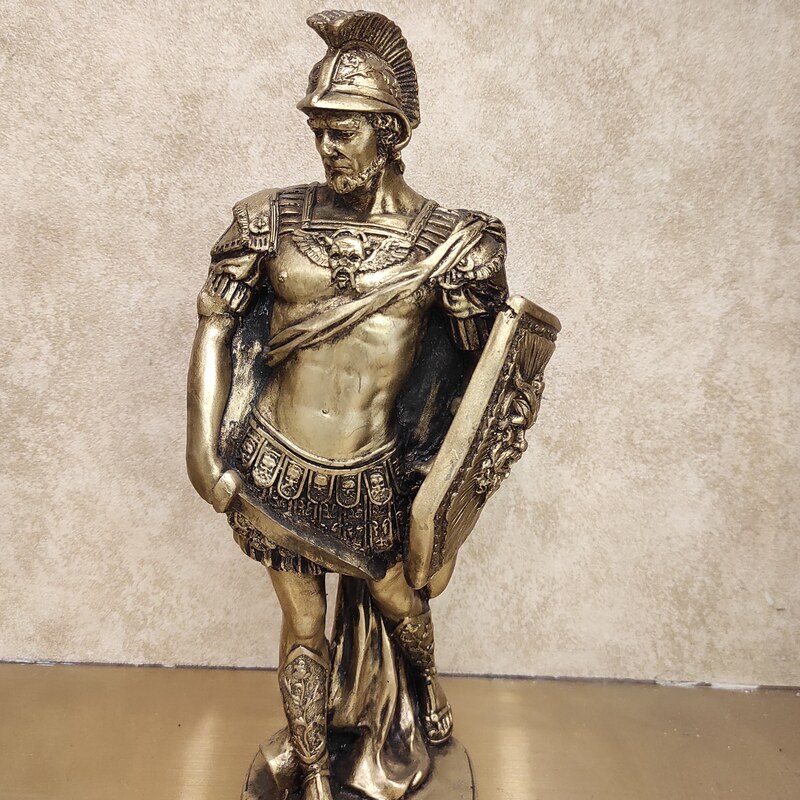 مجسمه سر باز رومی رزینی مجسمه سرباز کد01