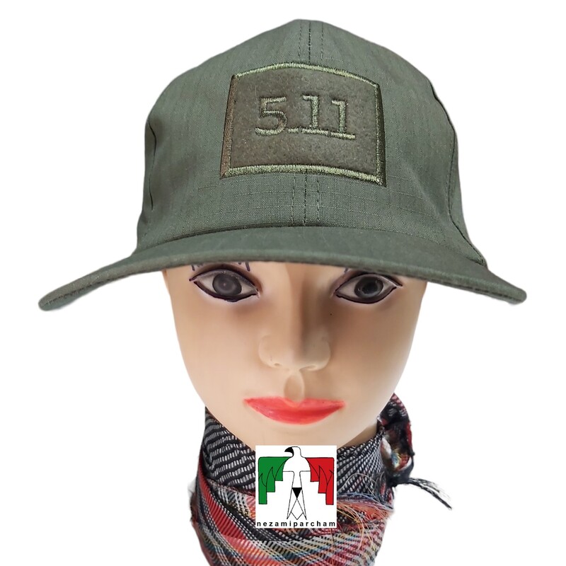 کلاه تاکتیکال 511 سبز درجه یک کلاه کپ 5.11 تاکتیکال نظامی کلاه نقاب دار مردانه تاکتیکال کلاه مردانه آفتاب گیر طرح نظامی 
