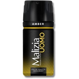 اسپری بدن مالزیا مردانه اسکای آمبر اومو 150 میل ا Malizia Amber Uomo Spray For Men 150ml 