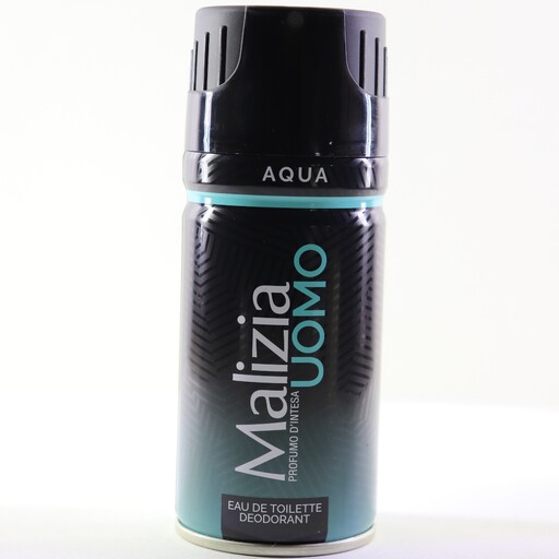 اسپری ادوتویلت مردانه 24 ساعته مالزیا سری UOMO مدل AQUA حجم 150 میل 