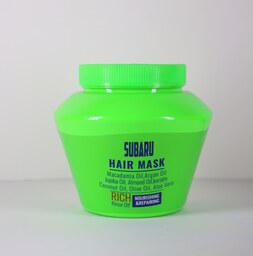 ماسک مو مخصوص موهای آسیب دیده بدون سولفات نیاز به آبکشی 1000میلی لیتر  8 آنزیم  سوبارو 