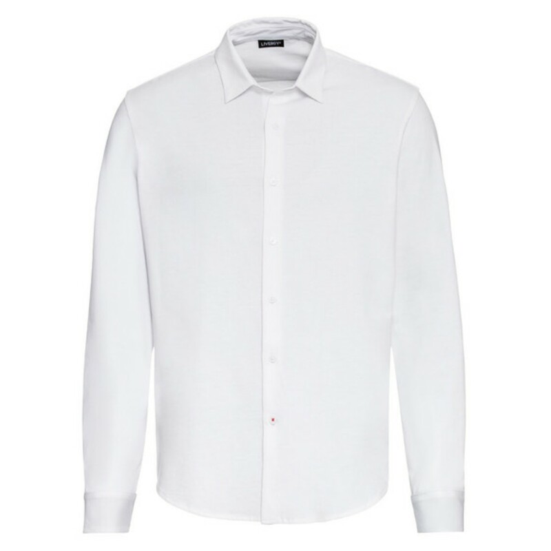 پیراهن مردانه برند آلمانی livergy سایز XL اروپایی رنگ سفید پیراهن لیورجی