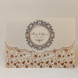 کارت عروسی کد 1161 قیمت بسیار مناسب با طراحی و چاپ رنگی 