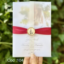 کارت عروسی کد 105 فوق العاده زیبا و عالی . پک 200 عددی فقط 2500000تومان