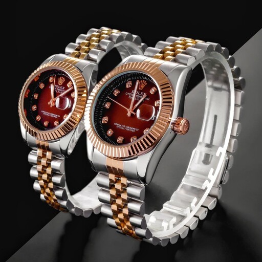 ساعت ست رولکس دیت جاست بند استیل ROLEX DATE JUST 