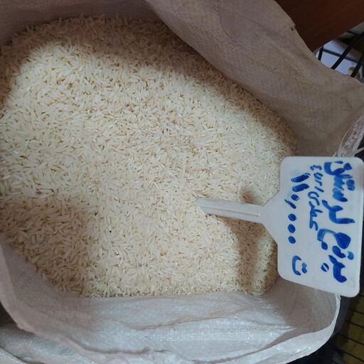 برنج علی کاظمی لرستان  دانه بلند ،سفید و یکدست 