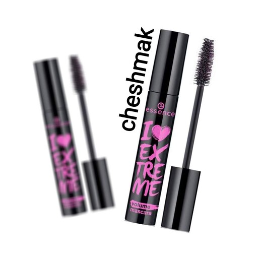 ریمل حجم دهنده اسنس مشکی اورجینال و اصل ایتالیا   essence I Love Extreme Volume Mascara Crazy Volume Black original