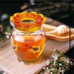 ظرف عسل به همراه قاشق عسل خوری 