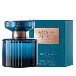 عطر زنانه آمبر الکسیر کریستال اورجینال  - رایحه خنک و اغواگر - Amber Chrystal Eau de Parfum - کد 42865