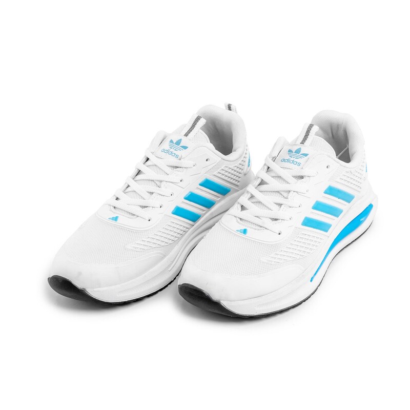 43970  کفش اسپرت Adidas مردانه سفید بندی سایز 41 تا 44