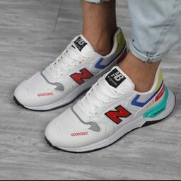 کفش ورزشی مردانه New Balance سفید مدل Darman سایز 41 تا 44 M