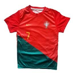 لباس بچگانه تیم ملی پرتغال با نام کریستین رونالدو همراه شورت و یک اشانتیون 