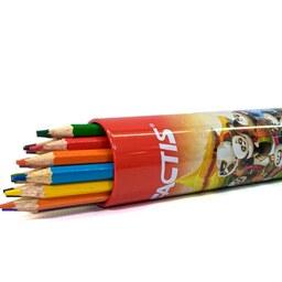 مداد رنگی 24 رنگ لوله ای فکتیس