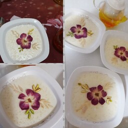 شیر برنج خوشمزه و اعلا  تهیه شده از مواد اولیه درجه یک 1 کیلو گرم(ارسال با پیک و هزینه به عهده مشتری)