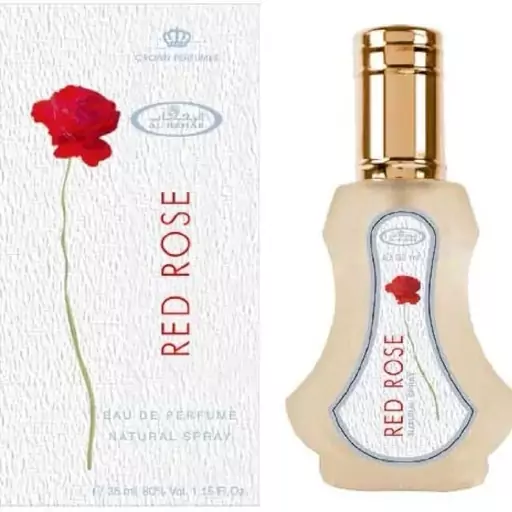 عطر  رز سرخ RED ROSE برند الرحاب ادوپرفیوم 35میل