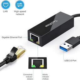 مبدل USB 30 به Ethernet (USB به LAN)