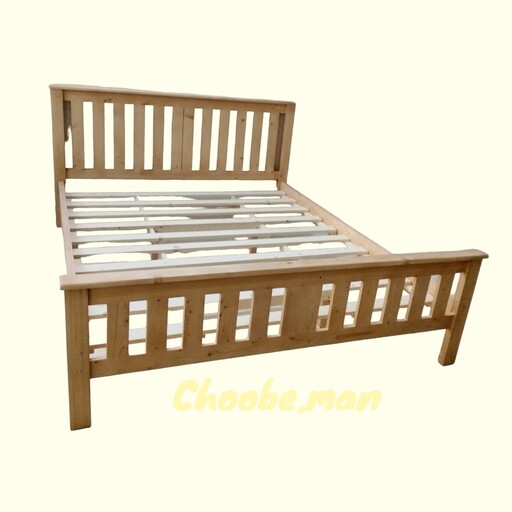 تخت خواب چوبی دو نفره 180-200
