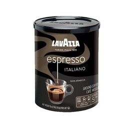 قهوه لاوازا اسپرسو 250 گرم قوطی مشکی عربیکا