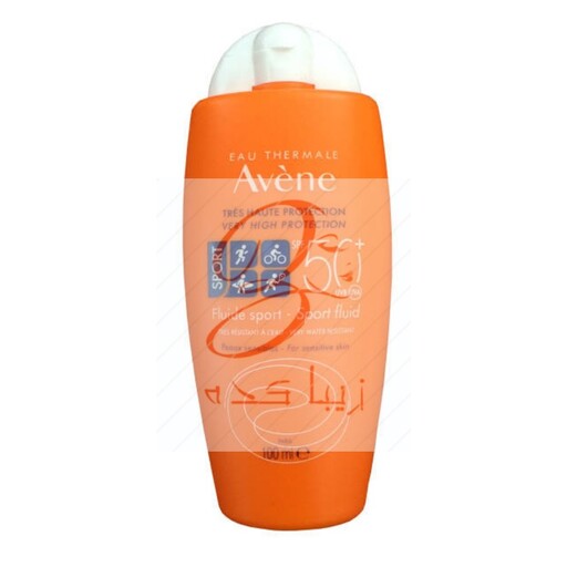 کرم ضد آفتاب بدون رنگ اون AVENE SPF50  مدل Fluide Sport