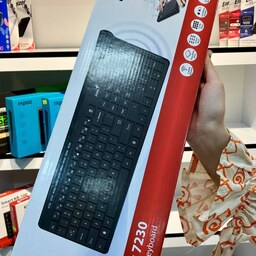 کیبورد بیسیم جنیوس مدل SlimStar 7230 ا Genius SLIMSTAR 7230 Wireless Slim Keyboard