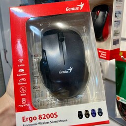 ماوس بی سیم جنیوس ERGO 8200S ا Genius ERGO 8200S Wireless Silent Mouse