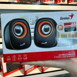 اسپیکر دو تکه Genius SP-Q160 ا Genius SP-Q160 6W multimedia USB 2.0 Speaker