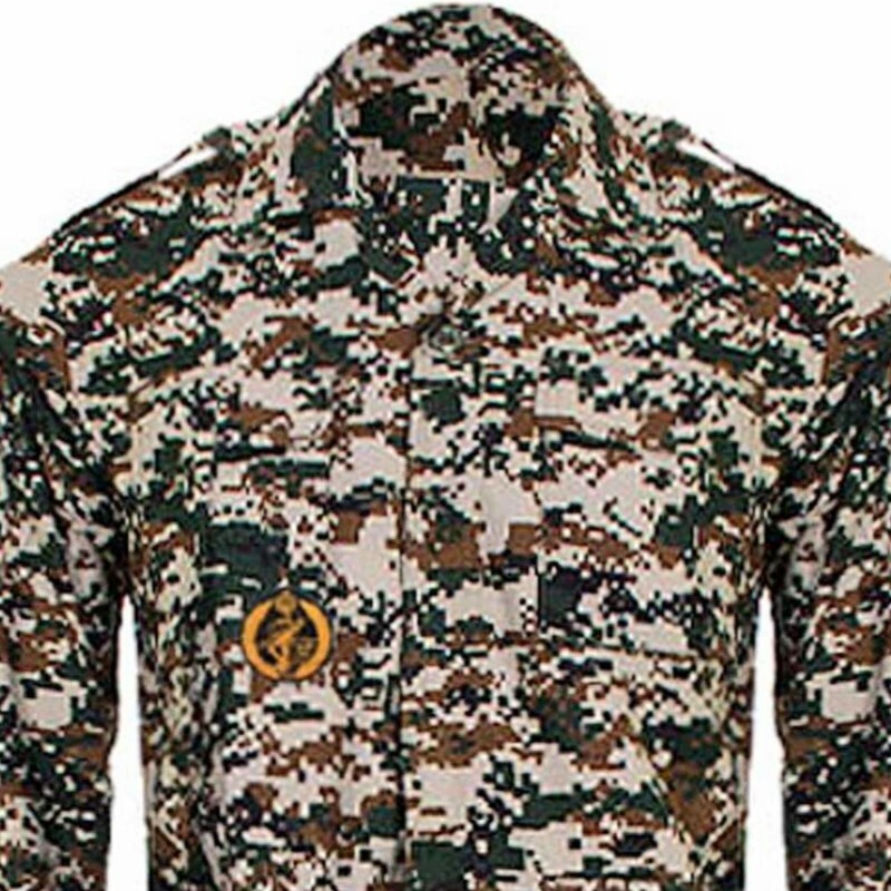 لباس بسیجی سبز کامپیوتری لباس بسیج لباس سپاه