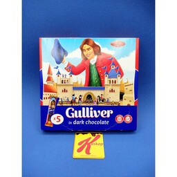 شکلات کادویی مغزدار کرمی گالیور بسته ی 5 عددی Gulliver (125 گرم)

