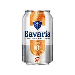 نوشیدنی بدون الکل باواریا طعم هلو 330 میل bavaria

