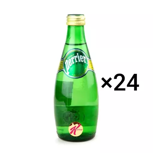 آب سودا گازدار پریر فرانسه باکس 24 عددی (330 میل) perrier

