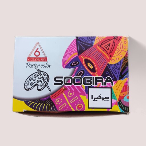 گواش 6 رنگ سوگیرا SOOGIRA