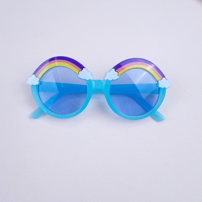عینک بچگانه گرد رنگین کمان جنس خارجی 