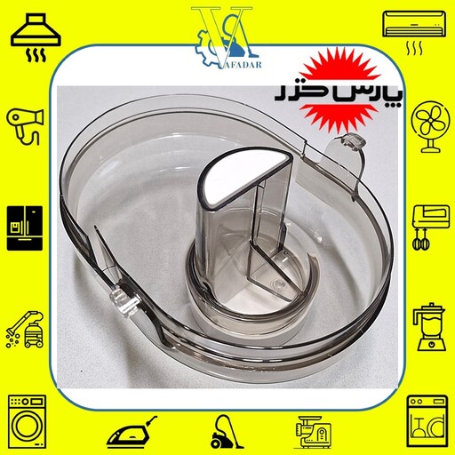 درب رویی و فشاری طلقی آبمیوه گیری پارس خزر مدل JBG-620Pاصلی