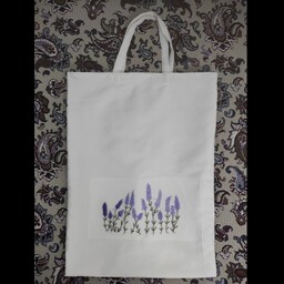 کیسه پارچه ای خرید گلدوزی شده ، دوستدار محیط زیست 