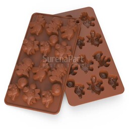 قالب سیلیکونی شکلات کد 09 طرح دایناسور برند سورنا پارت 