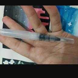 قلم مخزن دار واتر براش جنس مخزن پلاستیکی 