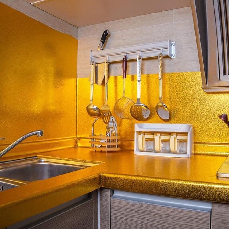 فویل  چسبی  آشپزخانه طلایی