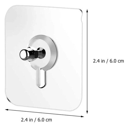 پک 4 عددی میخ چسبی دیوار