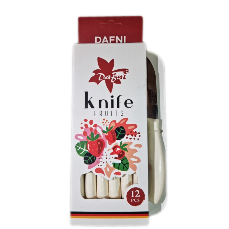 چاقو میوه خوری برند نایف دافنی بسته 12 عددی KNIFE DAFNI
