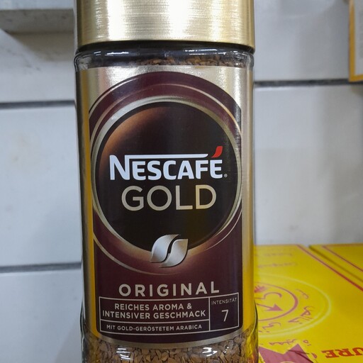 قهوه  فوری  نسکافه  مدل گلد  200 گرمی(NESCAFE  GOLD) 