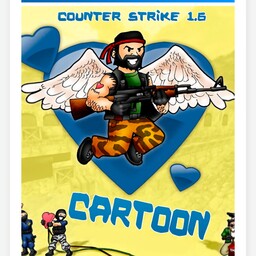 بازی کامپیوتر کانتر استریک نسخه 1.6 ویرایش کارتونی 