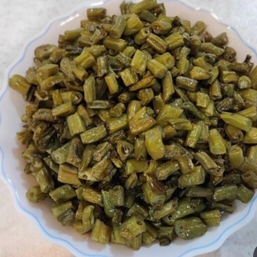 لوبیا سبز خورده شده سرخ شده(1کیلوگرمی)