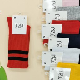 12 عدد جوراب زنانه ساقدار نخ اعلا  رنگبندی ارسال رایگان 