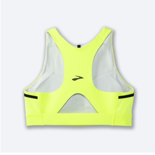 نیم تنه ورزشی زنانه بروکس اورجینال برند آمریکایی مدلBrooks 3 pocket Sports Bra کد2