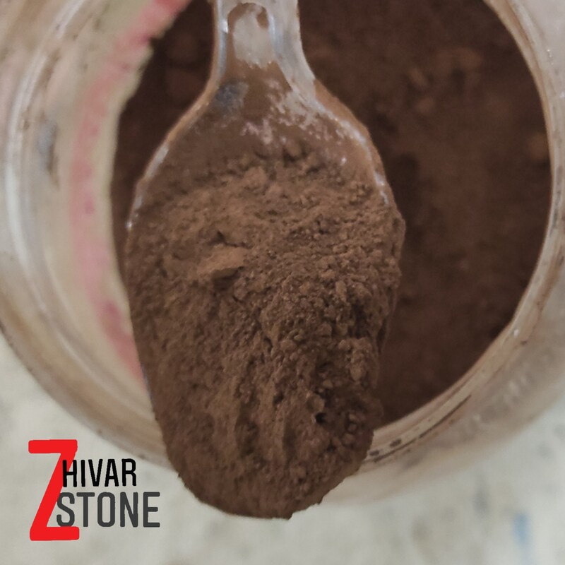 رنگ پودری معدنی قهوه ای یا پیگمنت قهوه ای یک کیلویی مناسب تولید سنگ مصنوعی  در هفت رنگ به انتخاب شما