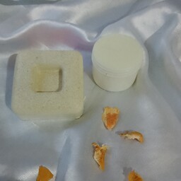 پک پرتقالی روشن کننده و سفیدکننده صابون و کرم گیاهی آناهید