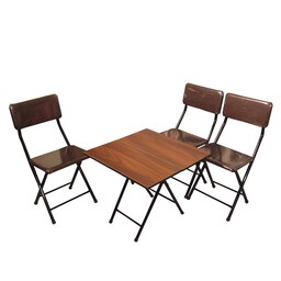 میز و صندلی سفری میزیمو مدل  2 تیکه تاشو کد 2431
