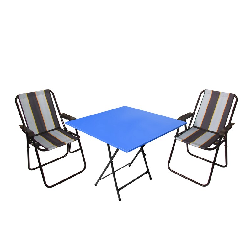 میز  و صندلی تحریر میزیمو مدل مسافرتی  کد 2621